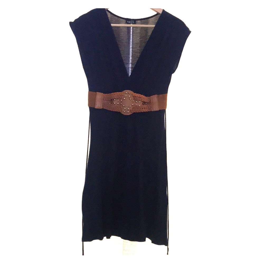 Dark blue dress
